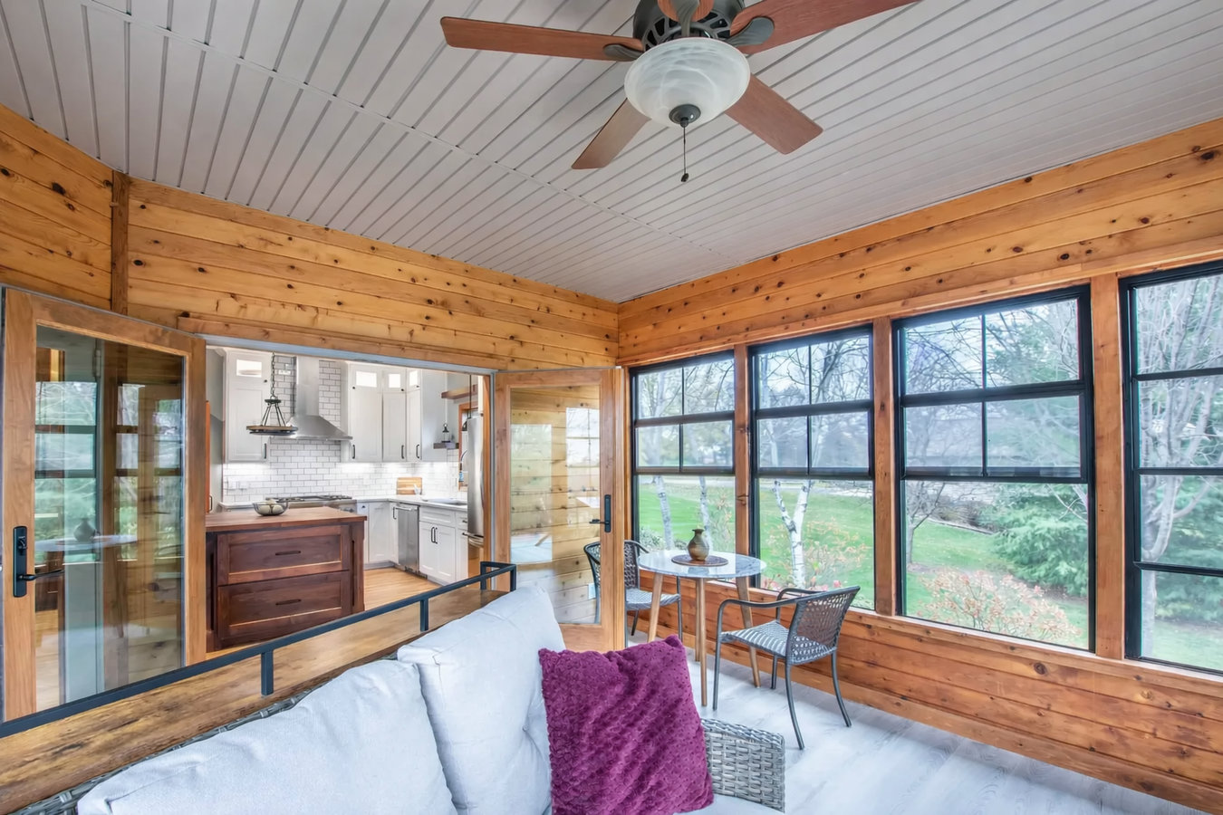 Sunroom remodeling